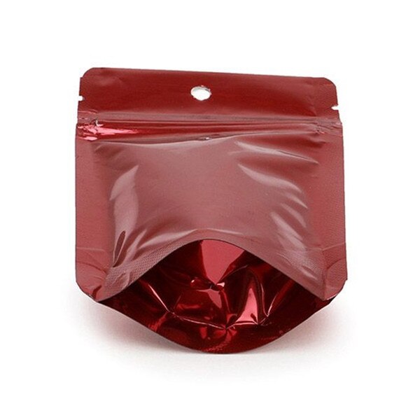3 x 5 Stand Up Pouch - Metallic Red